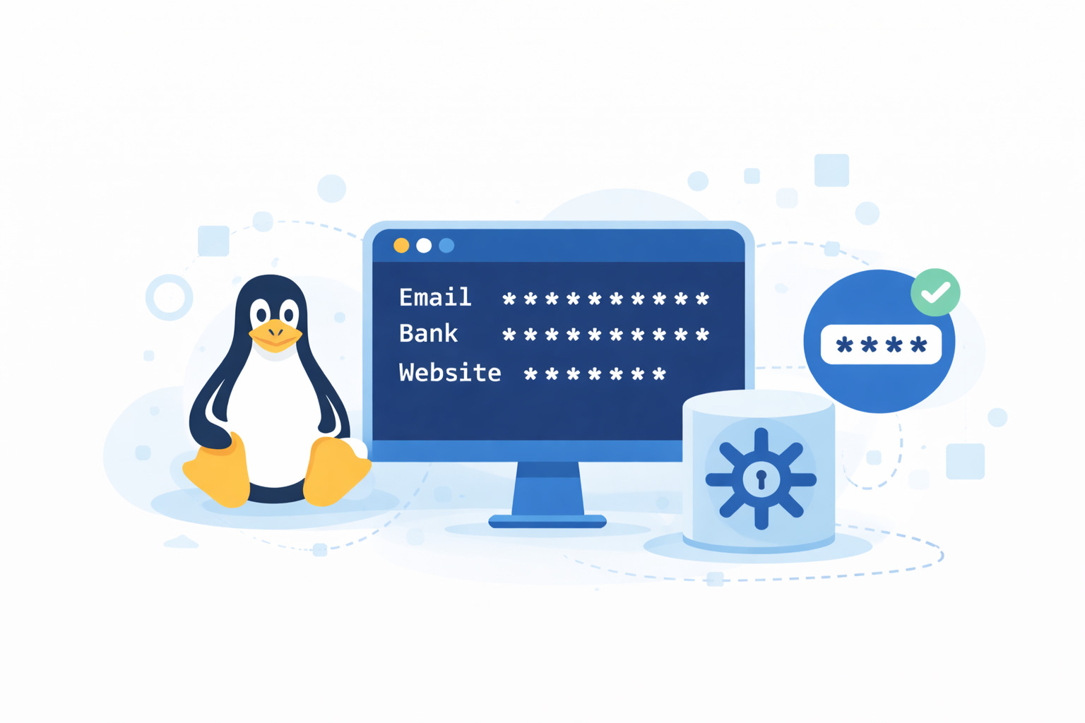 Read more about the article Linux Pass: A Text-Based Password Manager for Linux terminal