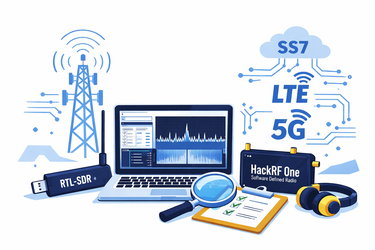 Read more about the article Hands-On Lab Guide: Wireless Networks & SDR: GSM, SS7, GPRS, LTE & 5G Analysis Lab